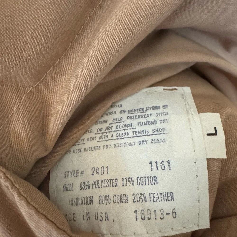 Vintage Penfield Puffer Vest Mens Large Down & Feather 80/20 reversible - Picture 4 of 13